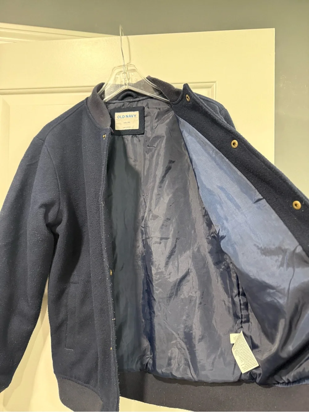 Old Navy Big Boy’s Dark Navy Bomber Jacket